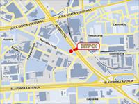 Dimpex d.o.o. - lokacija na karti